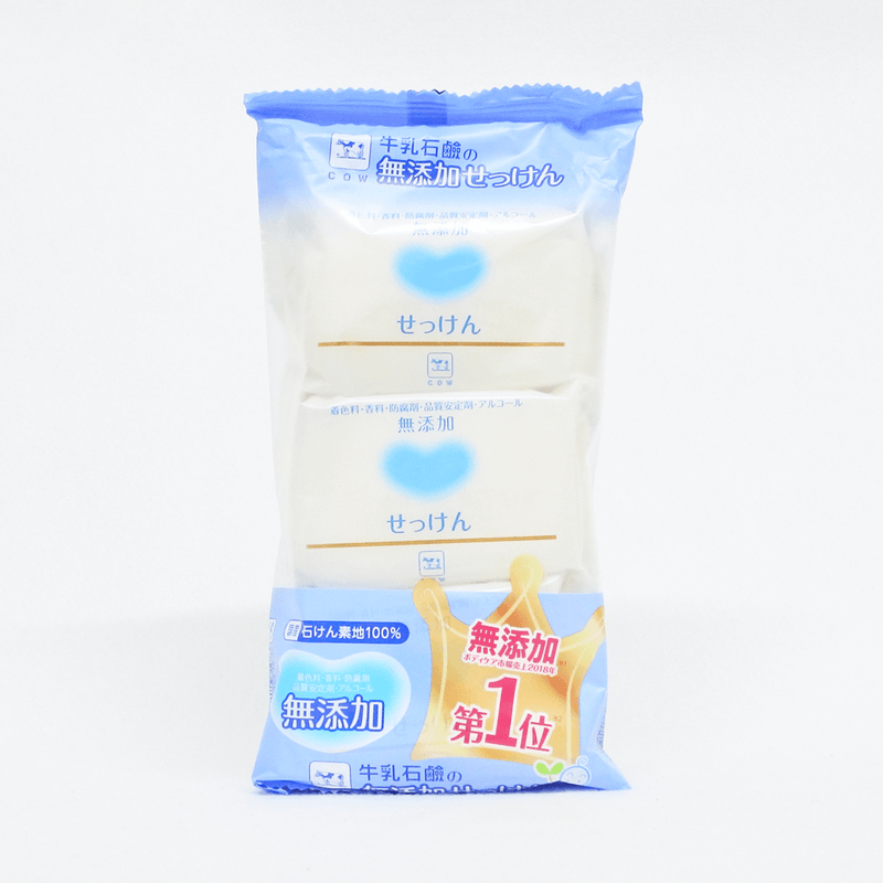 【新商品】牛乳石鹼 無添加肥皂 100g×3個