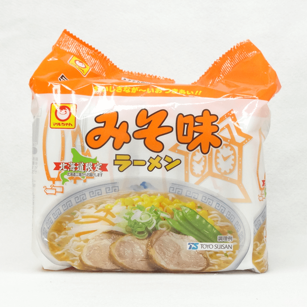 東洋水產 MARUCHAN 味噌拉麵 5包入 96ｇ×5 北海道限定