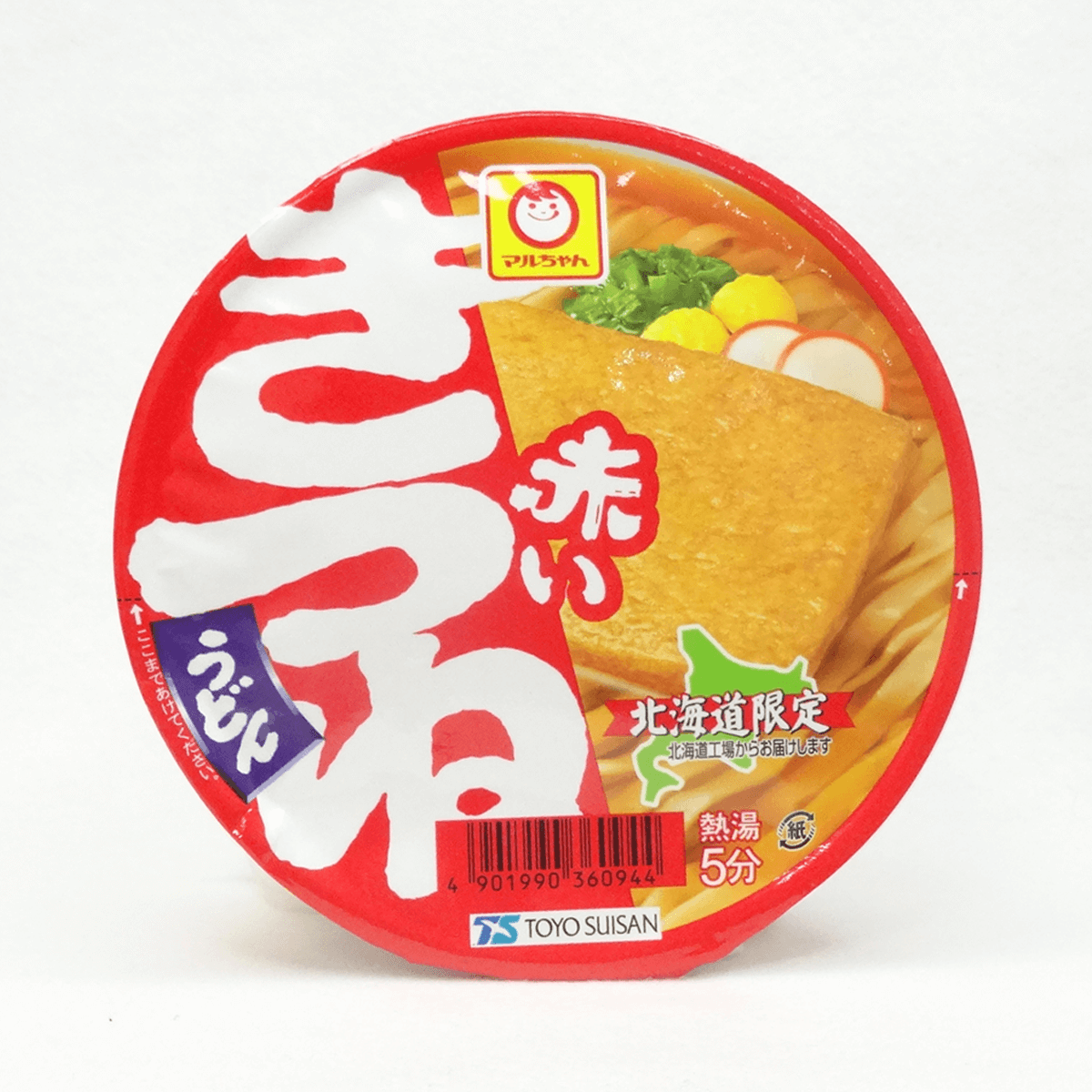 東洋水產 MARUCHAN 北海道限定口味 紅狐 豆皮烏龍麵 96g