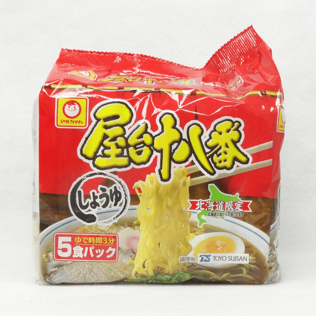 東洋水產 MARUCHAN 屋台十八番 醬油拉麵 5包入 95gX5 北海道限定