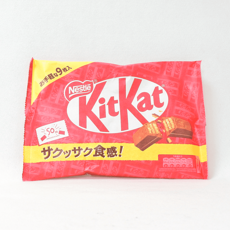 雀巢 kitkat 巧克力迷你餅乾 9入