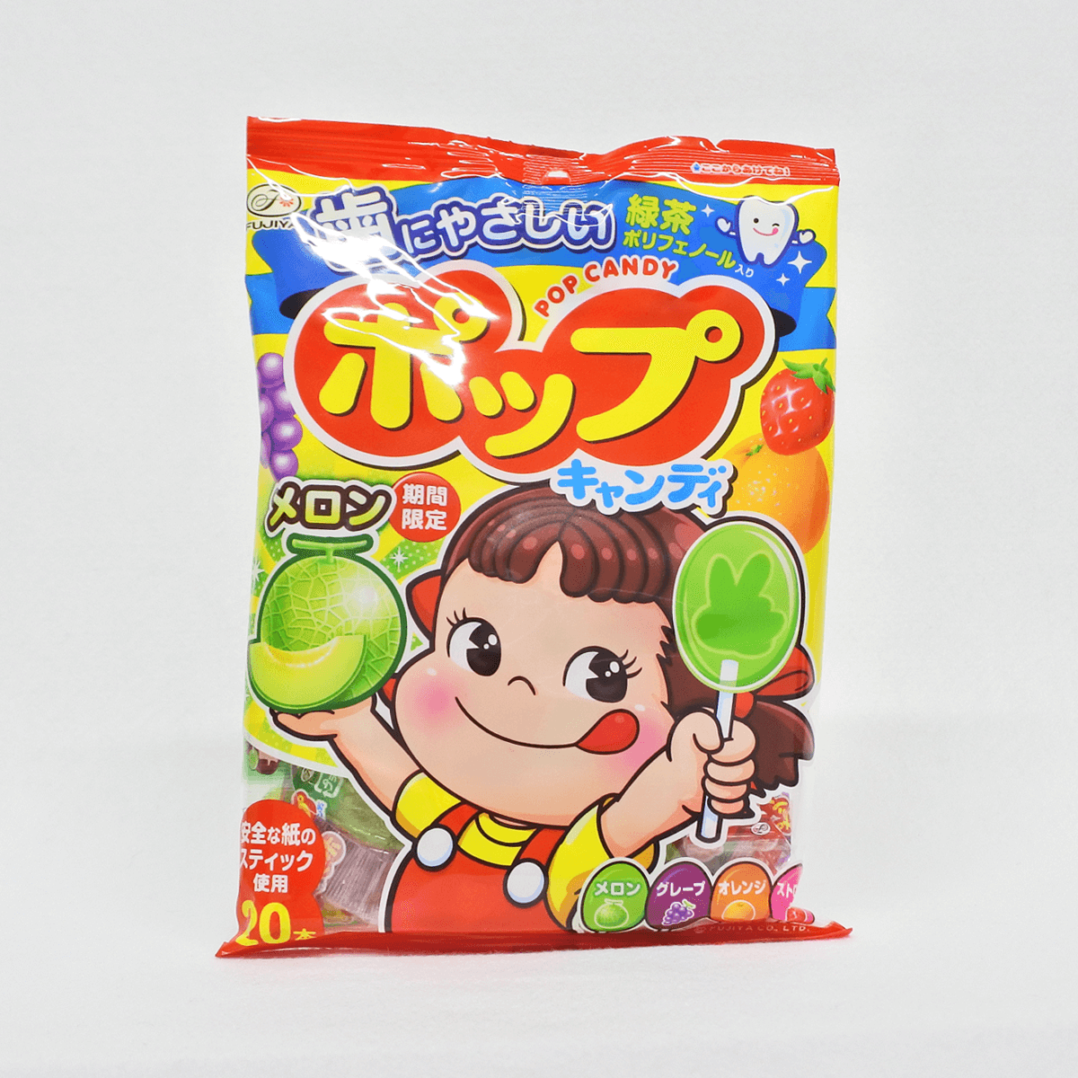 不二家 POP CANDY棒棒糖 20支