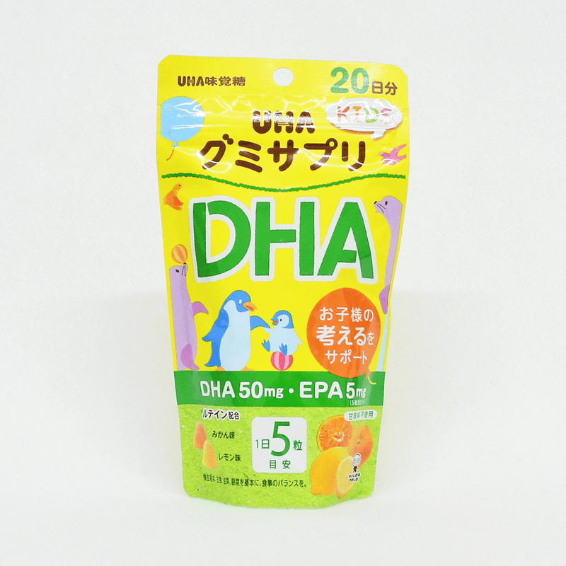 UHA 味覺糖 兒童軟糖(DHA) 100粒 20日