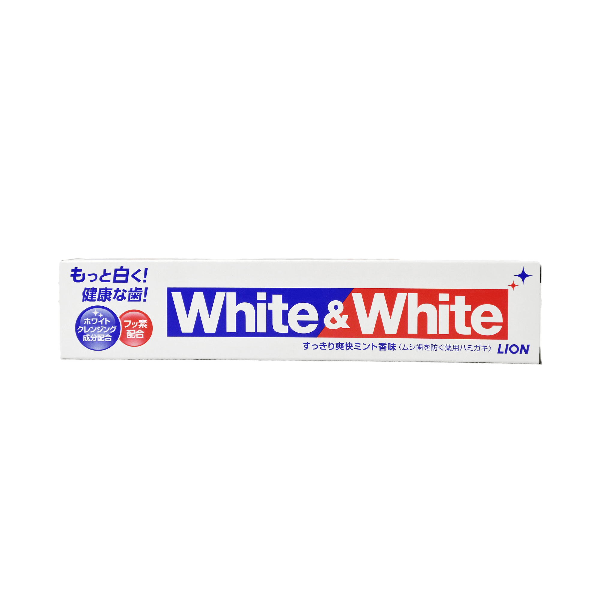 LION White & White 狮王特效美白牙膏150g