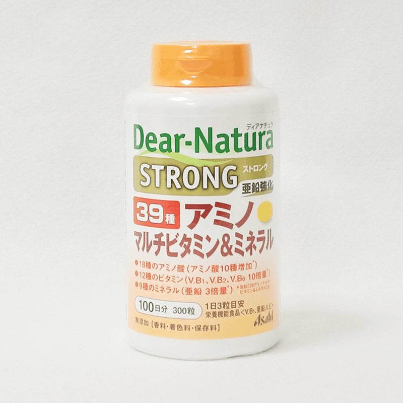 朝日Asahi Dear-Natura 39種綜合氨基酸＆維他命＆礦物質 300粒