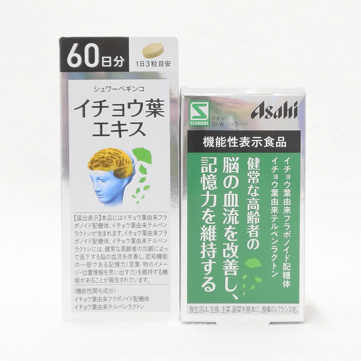 Asahi 朝日 银杏叶精华60日份 180粒