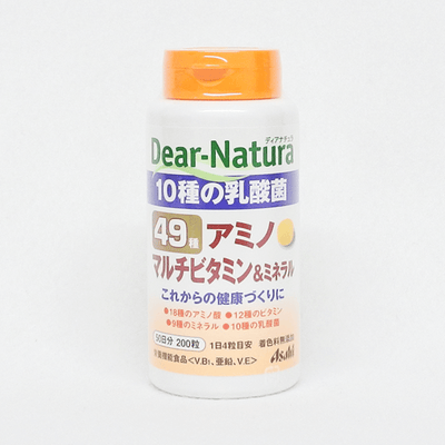 Asahi 朝日 Dear-Natura49種綜合維生素&礦物質 200粒 50日