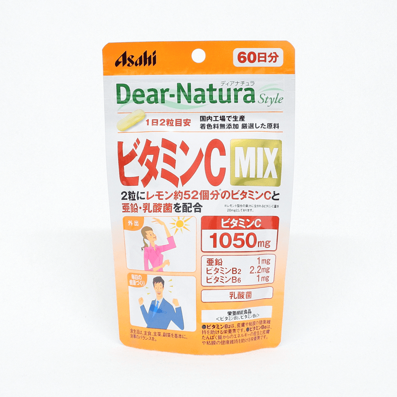 Asahi 朝日 Dear-Natura 維他命C MIX 120粒 60日