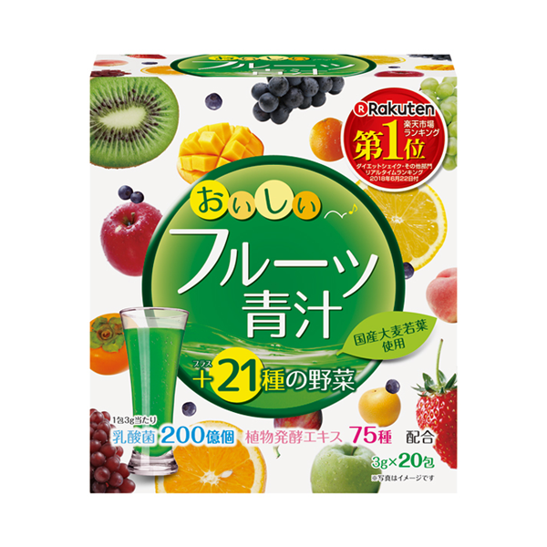 YUWA美味水果风味青汁 20包