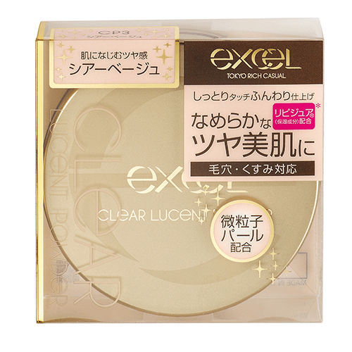 EXCEL光感透亮蜜粉03明亮裸膚N 20g