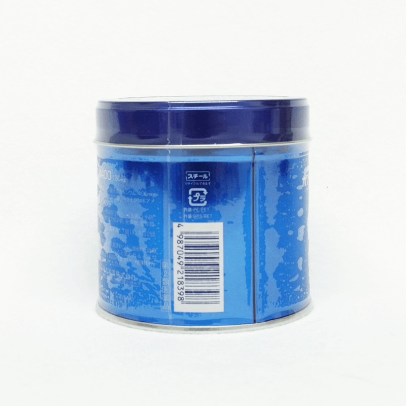【指定第2類醫藥品】河合藥業 KAWAI肝油 M400 藍罐洋梨味 維他命A&D&鈣 180粒