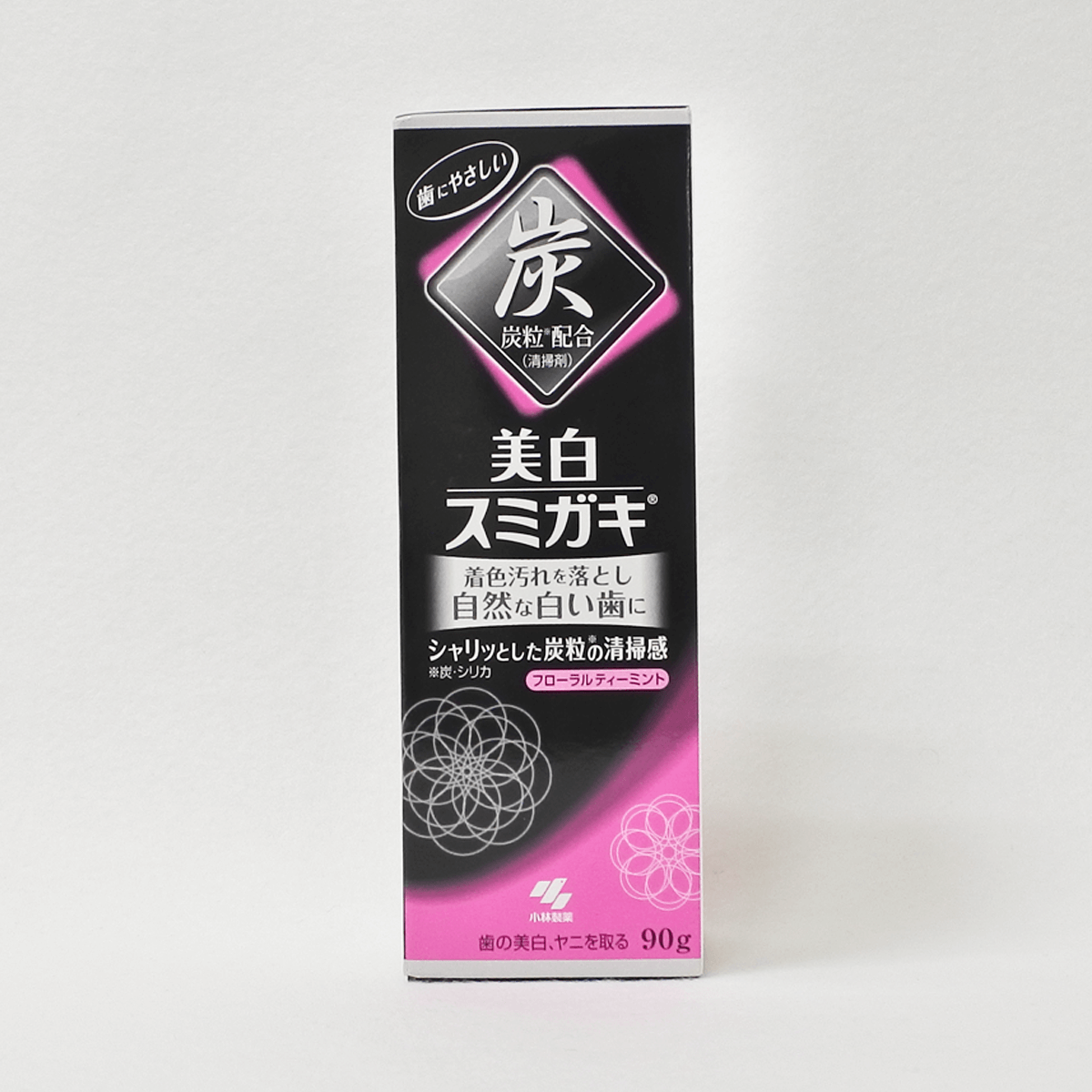 小林製藥 美白炭粒防口臭牙膏 90g