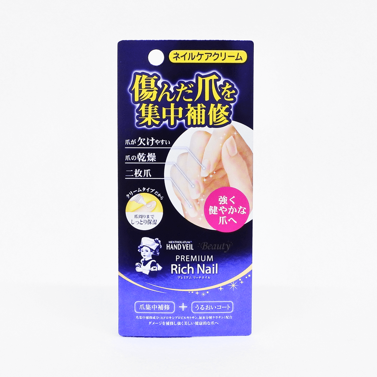 樂敦製藥 曼秀雷敦 Rich Nail指甲修護營養霜 12g