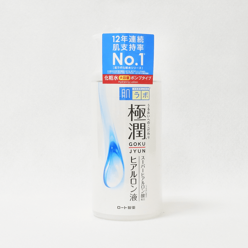 樂敦ROHTO 肌研極潤玻尿酸高保濕化妝水 大容量 400ml