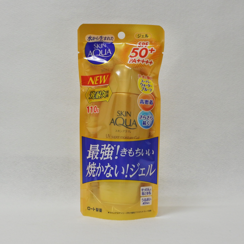 SKIN AQUA 超級潤濕防曬凝膠 金瓶SPF50+/PA++++ 110g