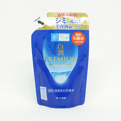 樂敦製藥 肌研白潤Premium美白化妝水補充包 170ml