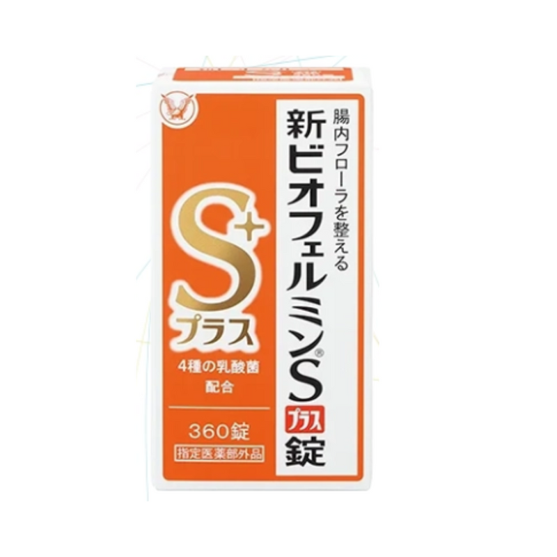 【指定醫藥部外品】大正製藥 新表飛鳴S Plus 整腸乳酸菌益生菌 錠劑 360粒